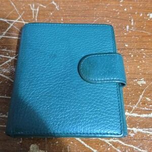 USED Gucci Emerald Dollar Calf Leather Interlocking Wallet